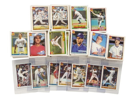 1991 Topps Desert Shield Complete Set of 792 Cards 